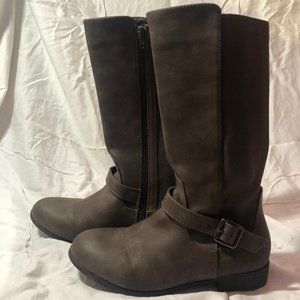 Kids Brown Calf Boots